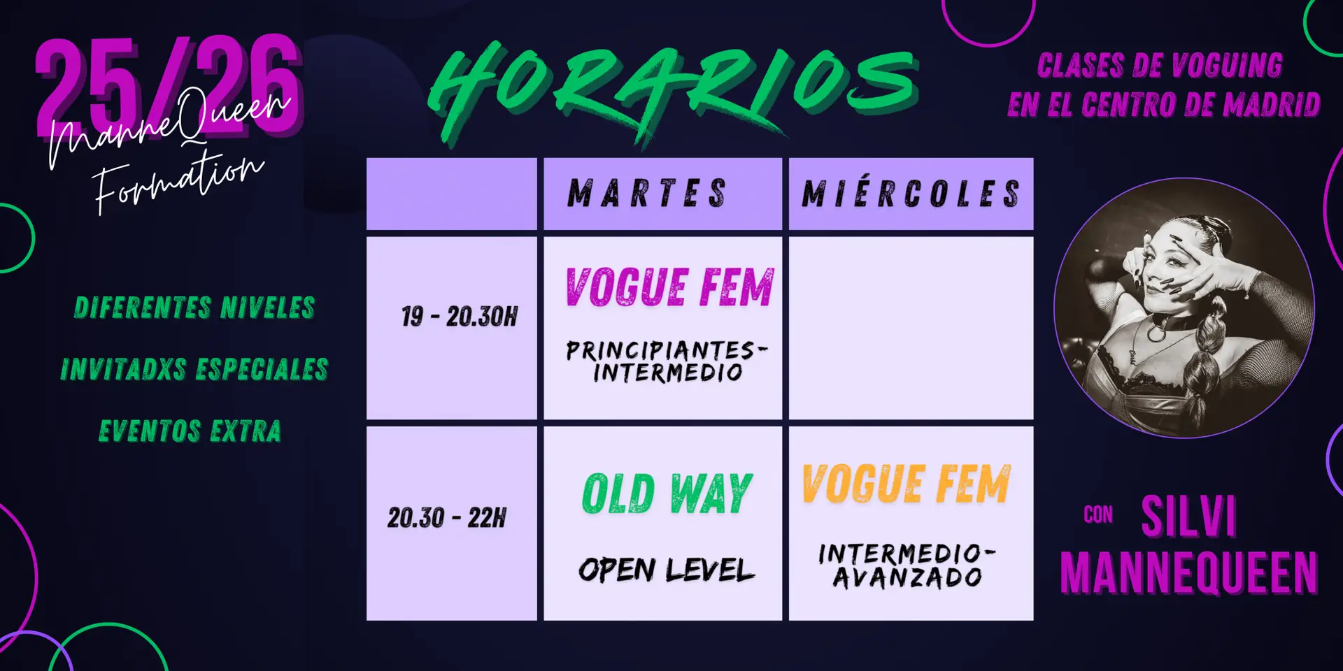 Voguing Classes in Madrid